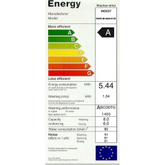 Indesit XWDE 861480X W EU Πλυντήριο-Στεγνωτήριο Indesit XWDE 861480X W EU Πλυντήριο-Στεγνωτήριο